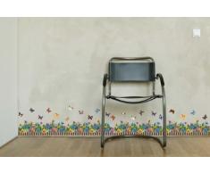 Walplus Stickers muraux papillons autocollants, multicolore