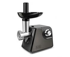 Black+Decker BLA8432406150010 BXMM1000E Hachoir à viande, Métallique, Gris