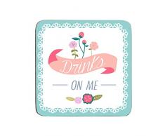 Premier Housewares Linenstowelsquilts Amelie Lot de 4 Dessous de Verres