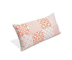 HomeMaison Coussin, Coton, Orange, 60x30 cm