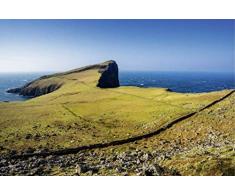 Scenolia Tableau dÃ©coratif Grand Format sur Toile Pointe Ecosse 90 x 60 cm | Impression Haute qualitÃ©