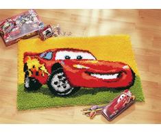 Vervaco Kit Tapis au Point noué Disney Lightning McQueen