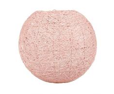 Lum & Co Ãcran Suspension en forme de boule, rose, 20Â x 19Â x 20Â cm