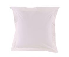 Essix - Taie de traversin Royal Line Percale de Coton Blush 43 x 190 cm