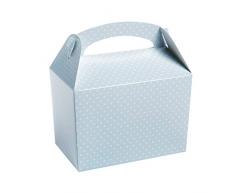 Neviti New Polka Dot Lunch Box, Bleu