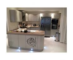 TATOUTEX 3613242720574 Sticker Mural, Noir, x H 80cm