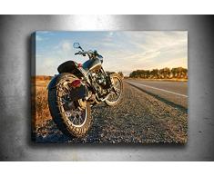 Bonamaison Peinture sur toile, multicolore, 40 x 60 cm - Conçu et fabriqué en Turquie