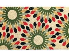 Coco&Coir® Paillasson en fibre de coco | 100 % Fibre de Coco Naturelle avec endos en PVC | Tapis Coco Premium | Paillasson très Absorbant | Tapis dEntrée, Exterieur et Intérieur