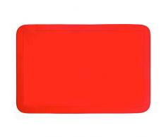 Kela 15001 Uni Set de table PVC Rouge 43,5 x 28,5 x 1 cm
