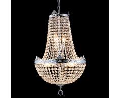 Lumilamp 5LL-CR45 Lustre en Cristal Vintage Env. 70-184 x à 40 cm.