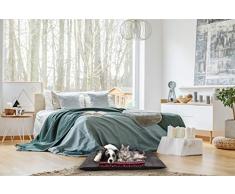 Snow Coussin pour animaux, Bleu, 88x69cm