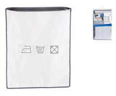 Home Sac à Linge, Nylon, Gris, 40 x 50 cm