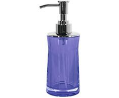 Spirella 10.17784 sydney distributeur de savon en acrylique transparent/violet