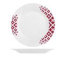 Home Aile Service Assiettes Table 18 pièces, Porcelaine, Blanc