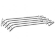 Gimi Brio Super 80 Étendoir mural en acier, 4 m détendage