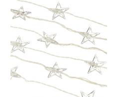 Star 495-73 System Décor Guirlande lumineuse à LED, Plastique, Blanc, 0.1 x 9 x 20 cm