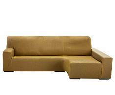 Martina Home Protection canapé avec Chaise Longue élastique Beirut, Beige, Bras Droit de 240 à 280 cm