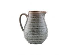 House Doctor Ch0981 Carafe Nord, bleu/vert, hauteur : 19 cm, diamètre : 10,8 cm, plastique