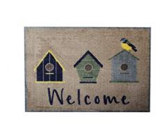 Mighty Mats Paillasson en Nylon Motif nichoirs 50 x 70 cm