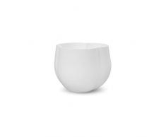 Cooee Design Clover Pot de Fleurs en cÃ©ramique Blanc 12 cm