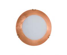 Austrolux A1306.12.5.CU Plafonnier, Verre, E27, 60 W, 47 x 47 x 20 cm