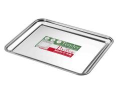 Pinti Inox S.P.A 162053 Plateau Bar Inox Rett.Cm.25, Mix