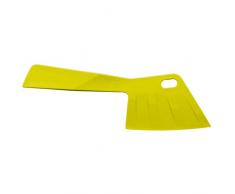 Koziol 3213582 Couteau à Fromage Kant Moutarde, Plastique, 1x6,7x21,3 cm