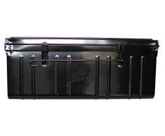 Malle Habitat avec Tringle, 130 L, Noir