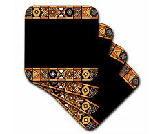 3dRose CST_76554_3 Dessous de Verre, Multicolore, set-of-4-Ceramic