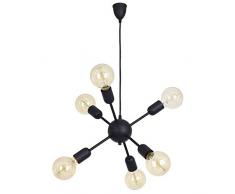 Homemania Lampe Ã suspension W44xd44xh80 cm Noir