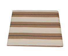 Campagne Table Linen Marina Nappe Taupe/Bleu