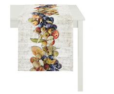 Apelt 2922Â 40Â x 140Â 30Â Chemin de Table, Coton, Rouge, 40Â x 140Â cm