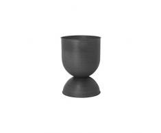 Ferm Living Pot de Fleurs MÃ©tal Noir/D Gris 59 x 41 x 41 cm