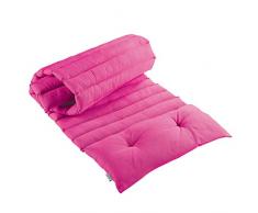 BAIN DE SOLEIL 60 x 180 CM COTON UNI PACIFIQUE FUCHSIA