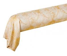 Blanc des Vosges Sanderson Taie de traversin Cosmos Miel 190 cm, Coton