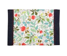 Comptoir de Famille Sets de Table Enduits - Lot de 2, 100% Coton, Multicolore, 35 x 50 cm