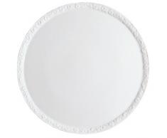 Rosenthal 10430-800001-12843 Plat à Tarte, Porcelaine, Blanc, 34,3 x 33,4 x 3 cm