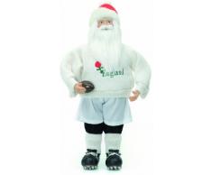 Festive Productions Peluche Père Noël Anglais Rugby