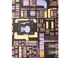 Star Trek The Next Generation WDC94946 The New Generation Toile imprimÃ©e 40 x 50cm (Console Graphique), Multicolor, 40 x 50 x 3,8 cm