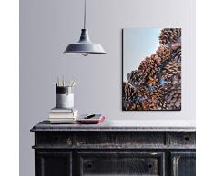 Bonamaison DÃ©coration Murale Impression sur Toile, Dimensions: 50 x 70 Cm - ConÃ§u et fabriquÃ© en Turquie