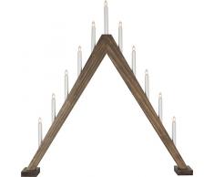 Star 212-27 Bougeoir de fenêtre, Bois, Naturel, 7.8 x 7.9 x 1.0 cm