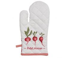 Clayre & Eef PPL44 Rettich Gant de Cuisine Rouge