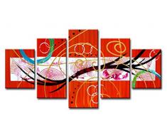 Visario 5598 Tableau sur Toile de Lin, Multicolore