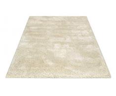 Hamat Tapis Highlights pour Chambre et Salon en PolypropylÃ¨ne Ivoire, 160x230 cm