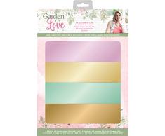 Sara Signature Garden of Love-A4 Carte miroir de luxe Multicolore