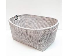 BYRMAY I Panier Ã linge large I Rotin