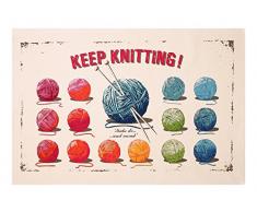 Ulster Weavers 73,9Â x 48Â cm Keep Ã Tricoter Coton Torchon