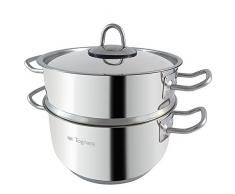 Tognana Cuiseur Vapeur Cuiseur Vapeur 3Â piÃ¨ces avec Couvercle
