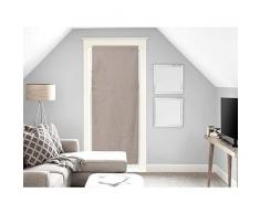 Soleil docre Panama Voilage Porte fenÃªtre, Coton, Beige, 90 x 200 cm