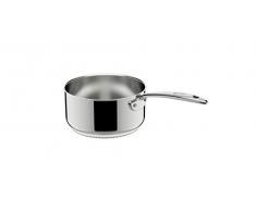 Lagostina ACCADEMIA LAGOFUSION Casserole 20 cm (3L) INOX 18/10 Tous Feux Dont Induction Poignée rivetée Robuste Italie Garantie 25 Ans 011116031120